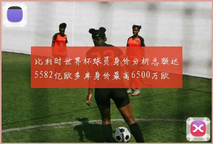 比利时世界杯球员身价分析总额达5582亿欧多库身价最高6500万欧